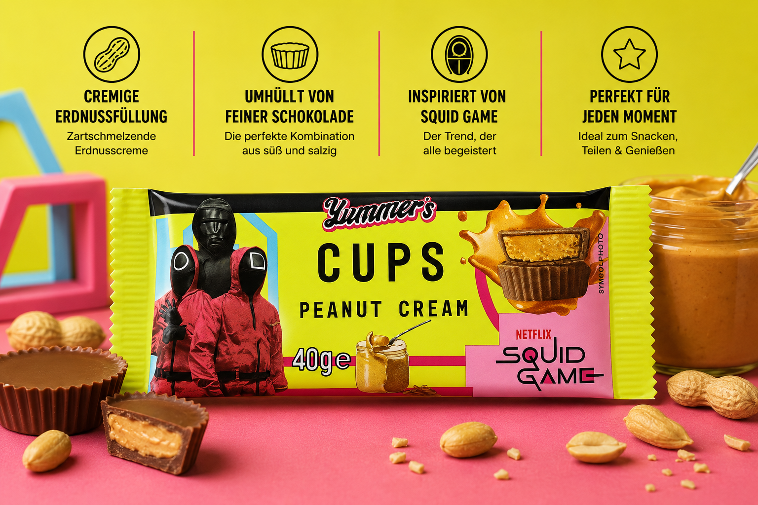 Yummer's - Cups "Peanut Butter" (40 g)