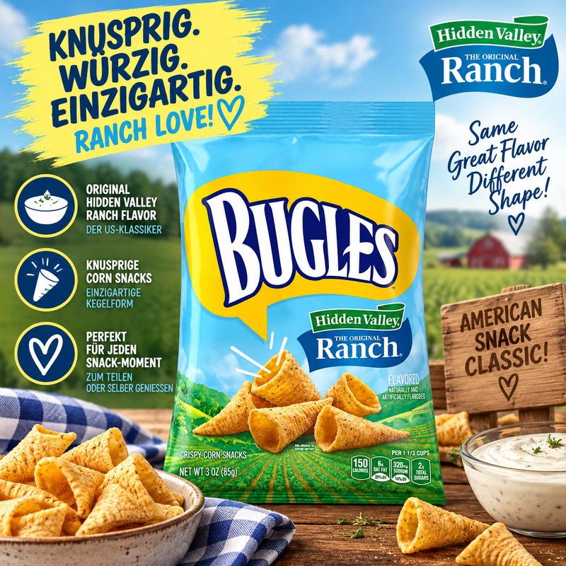 BUGLES - "Hidden Valley The Original Ranch" (85 g)