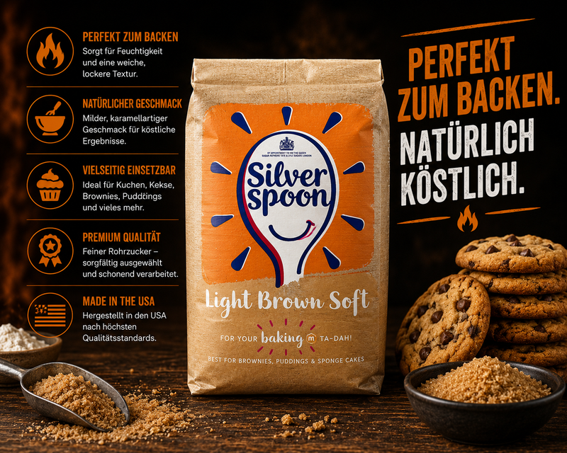Silver Spoon - Sugar "Light Brown Soft" (500 g)