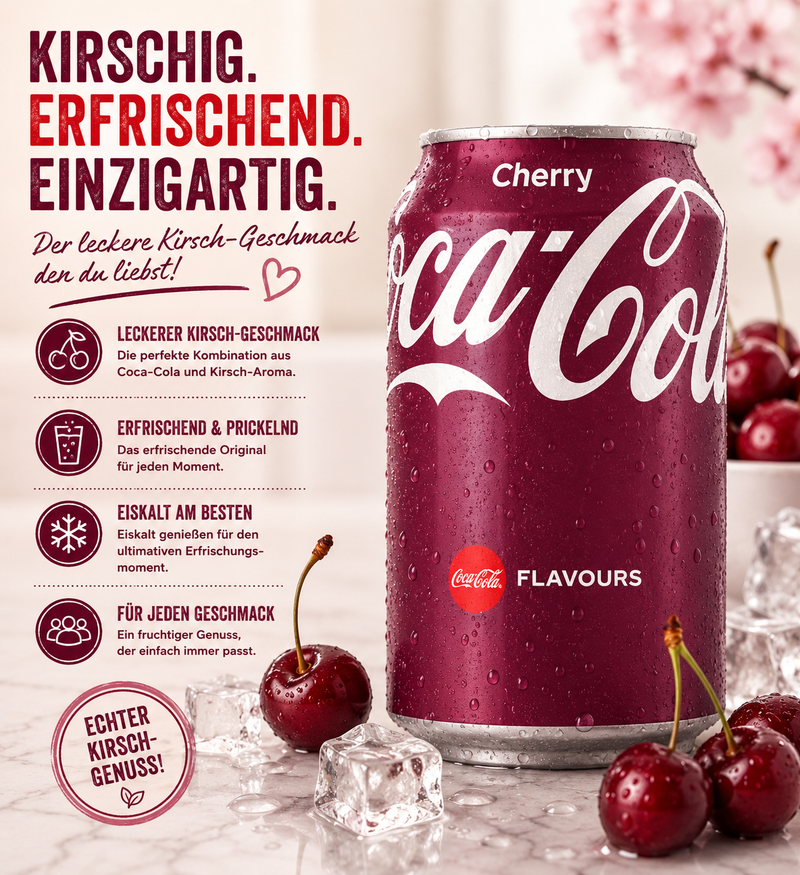 CocaCola - "Cherry" (355 ml)