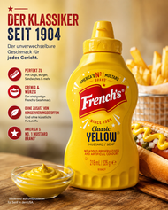 French's - "Classic Yellow Mustard" (226 g)