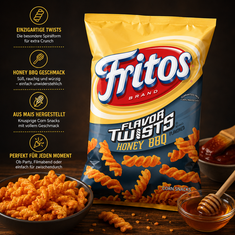 Fritos - Flavor Twists "Honey BBQ" (283,5 g)