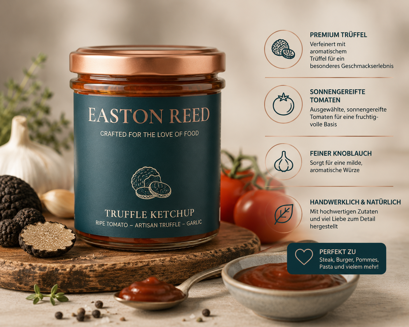 Easton Reed - "Truffle Ketchup" (280 ml)