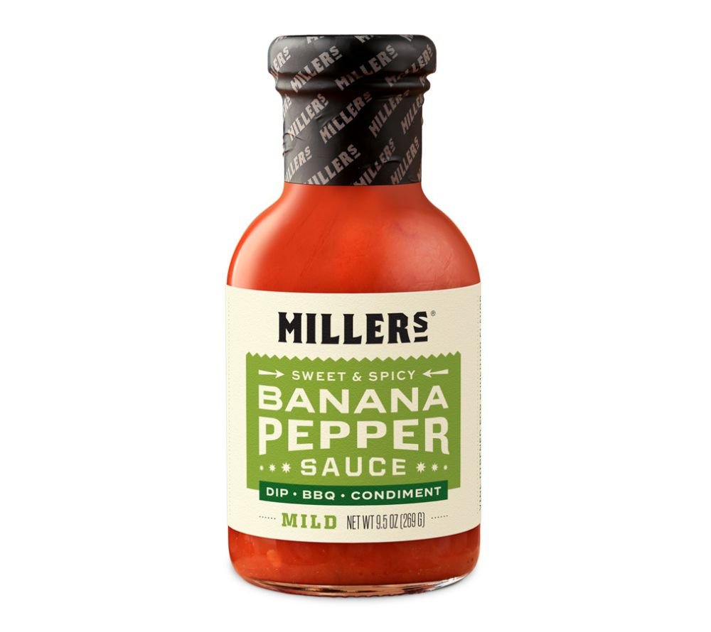 Miller's - Sweet & Spicy "Banana Pepper Sauce MILD" (269 g)