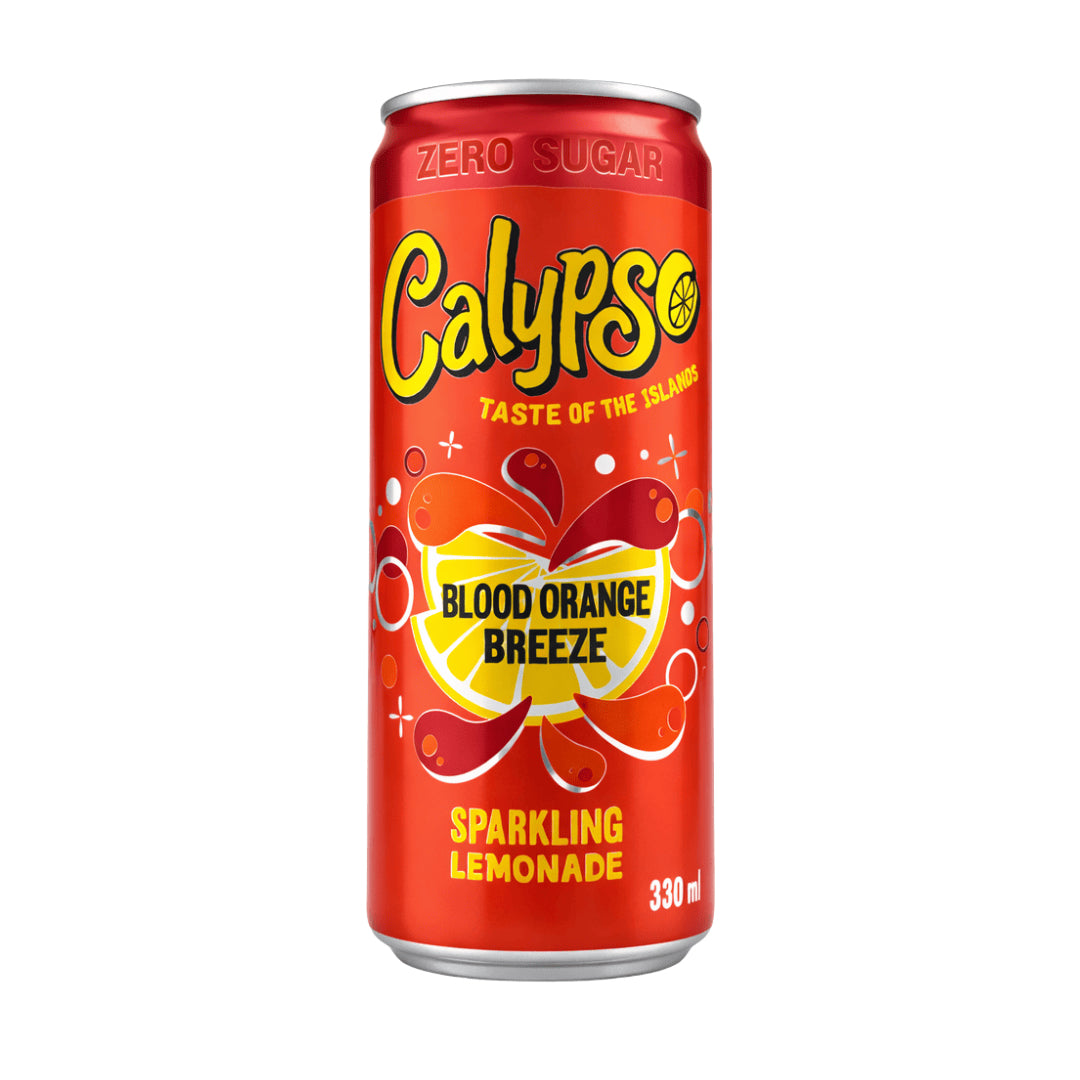 Calypso - Sparkling "Blood Orange Breeze Lemonade" ZERO SUGAR (330 ml)