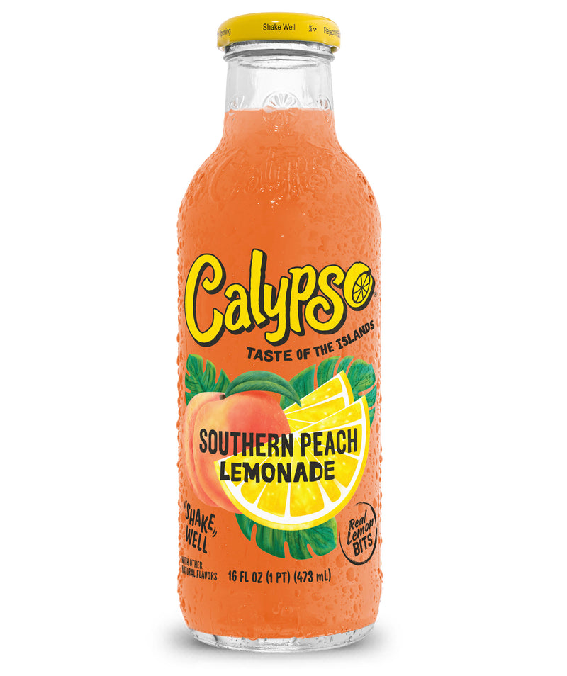 Calypso Southern Peach Lemonade (473 ml)