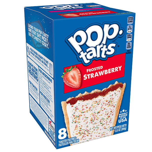 Kellogg's - Pop-Tarts "Frosted Strawberry" (384 g)