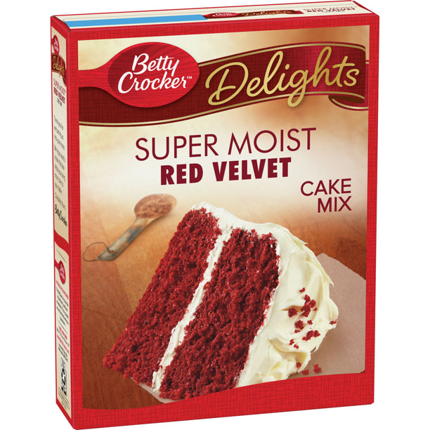 Betty Crocker - Super Moist Cake Mix "RED VELVET" (375 g)