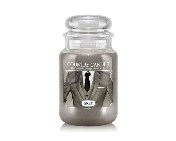Country Candle - Large Jar "Grey" (680 g)