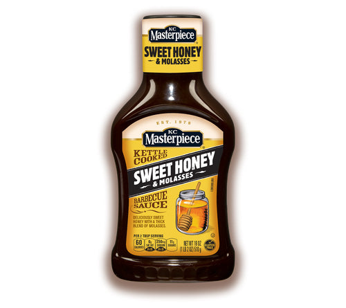 KC Masterpiece - Sweet Honey & Molasse Barbecue Sauce (510g)