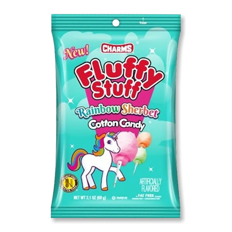 Charms - Fluffy Stuff Cotton Candy "Rainbow Sherbet" (60 g)