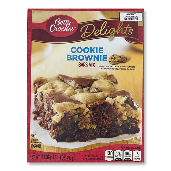 Betty Crocker - Bars Mix "Cookie Brownie" (493 g)