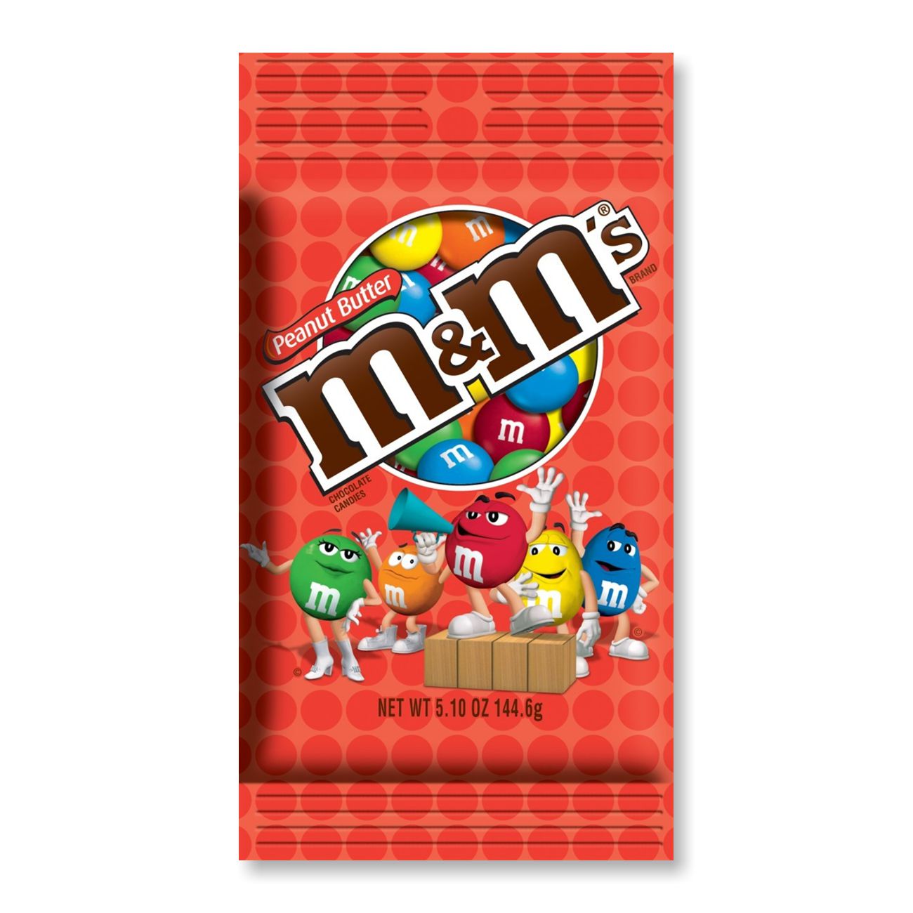 m&m's - Chocolate Candies "Peanut Butter" (144,6 g)