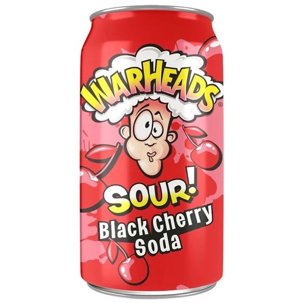 Warheads - Sour Soda "Black Cherry" (355 ml)