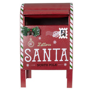 Deko Briefkasten - Metall "Santa" (34 cm)