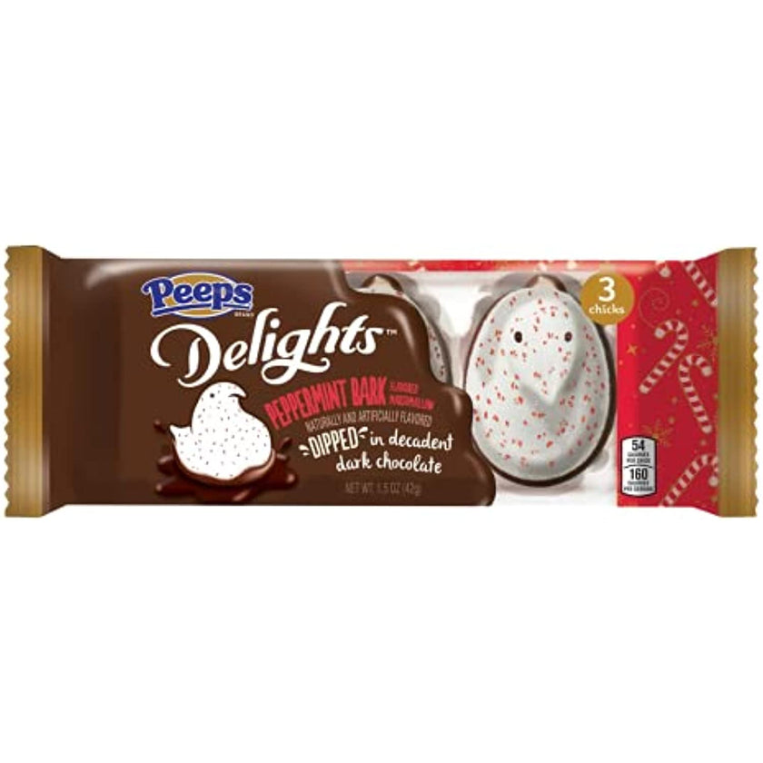 Peeps - Marshmallow "Delights Pepermint Bark" (42 g)