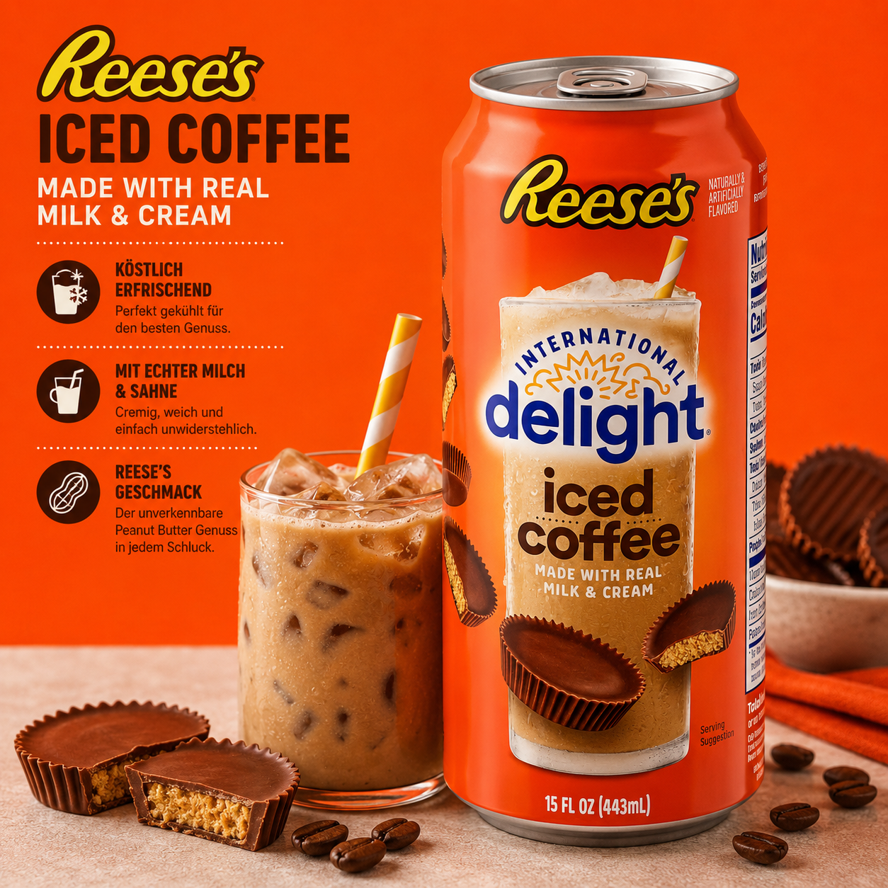 Reese's - international delight "Iced Coffee" (443 ml)