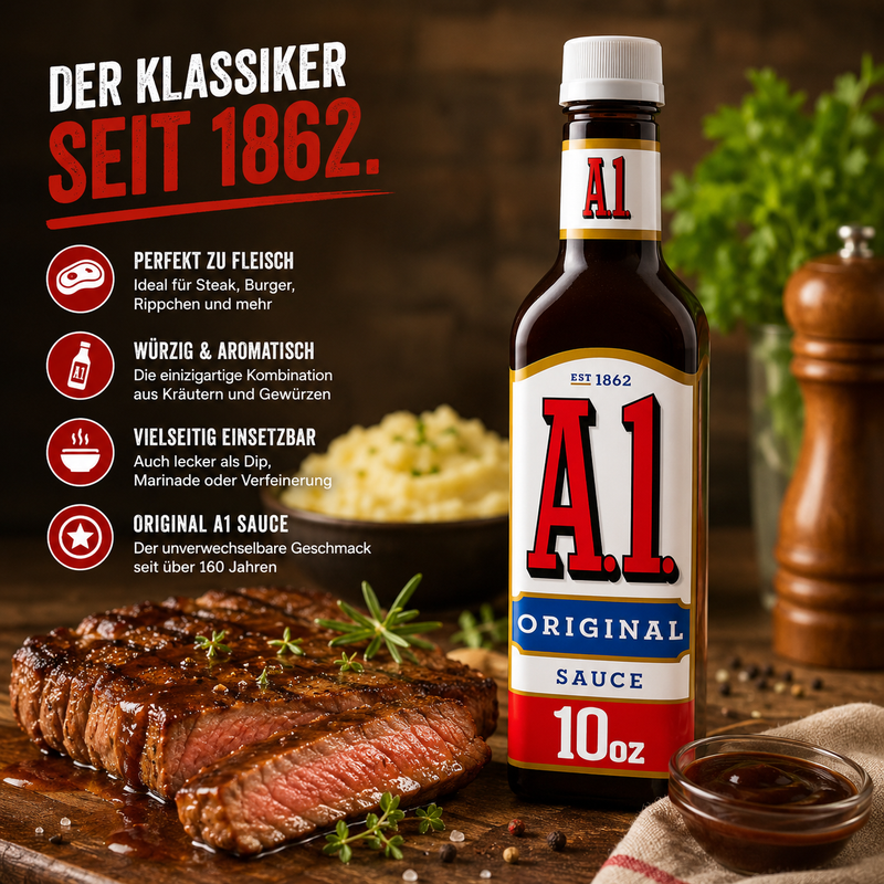 Kraft - A1 Steak Sauce "Original" (283 g)