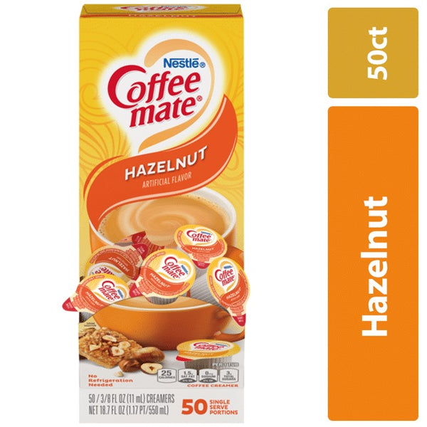 Nestle - Liquid Coffee Mate "Hazelnut" (50 x 11 ml)