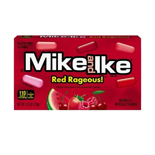Mike and Ike - Chewy Flavored Candy "Red Rageous" (120 g)