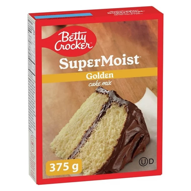 Betty Crocker - Super Moist Cake Mix "Golden" (375 g)