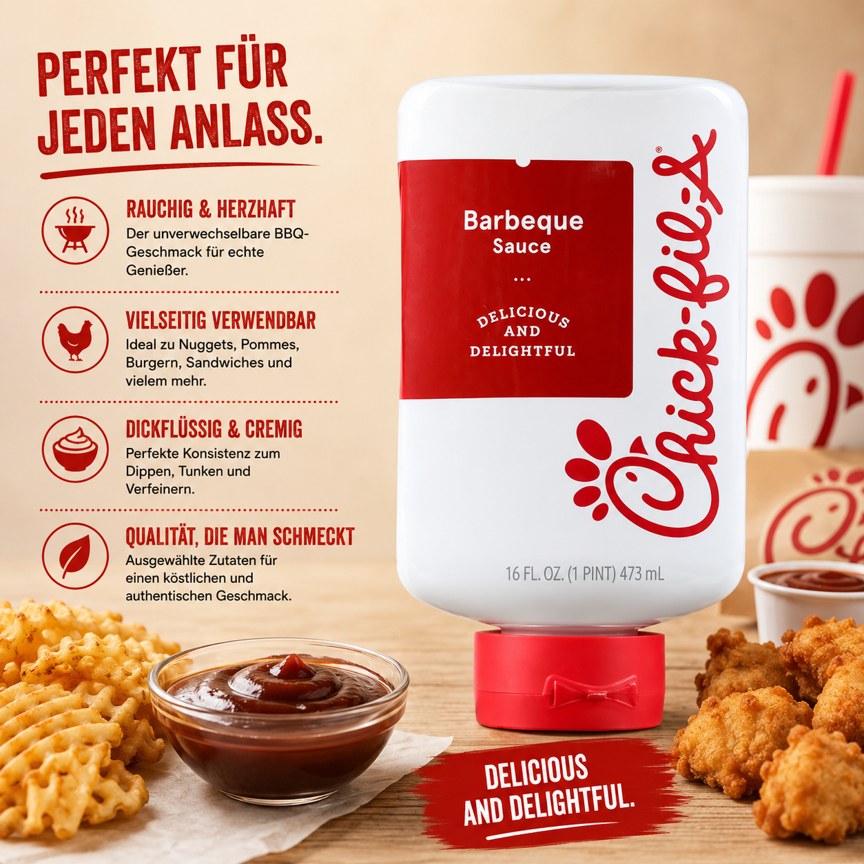 Chick-fil-A - "Barbeque Sauce" (473ml)