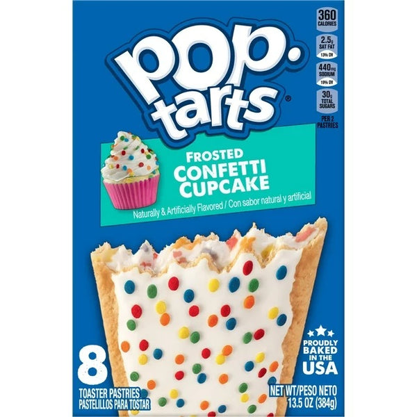 Kellogg's - Pop-Tarts "Frosted Confetti Cupcake" (384 g)