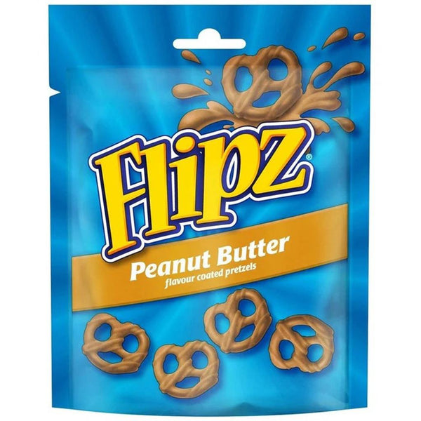 Flipz - flavour coated pretzels "Peanut Butter" (90 g)
