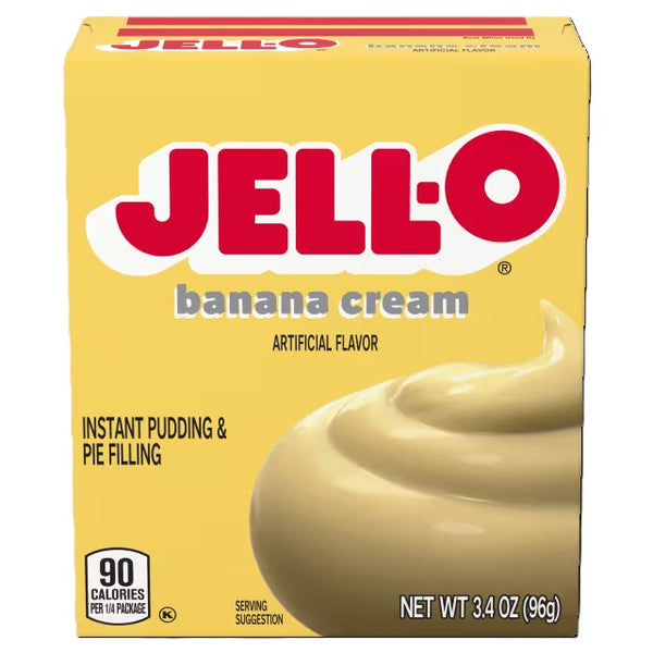 JELL-O - Instant Pudding "banana cream" (96 g)