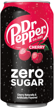 Dr Pepper "Cherry ZERO SUGAR“ (355 ml)