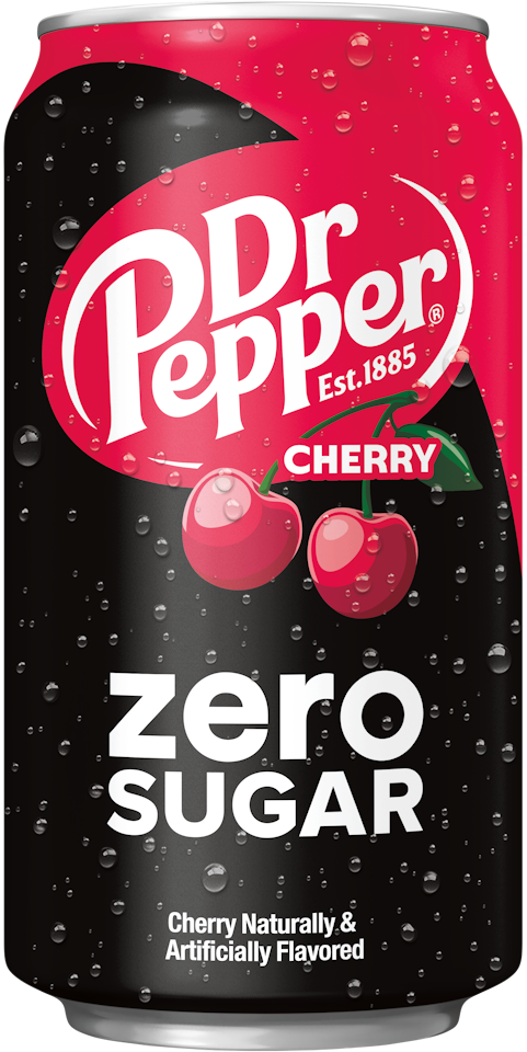 Dr Pepper "Cherry ZERO SUGAR“ (355 ml)