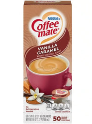 Nestle - Liquid Coffee Mate "Vanilla Caramel" (50 x 11 ml)