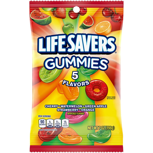 LifeSavers - Gummies "5 Flavors" (198 g)