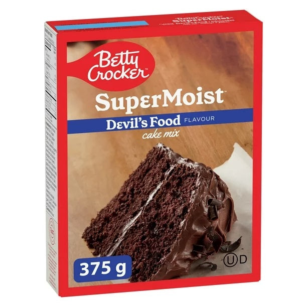 Betty Crocker - Super Moist Cake Mix "Devils Food" (375 g)