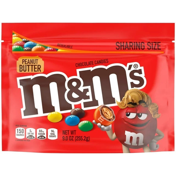 m&m's - Chocolate Candies "Peanut Butter" (255,2 g)