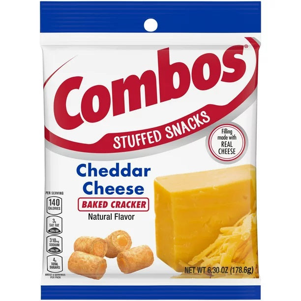 Combos - Stuffed Crackers "Cheddar Cheese" (178,6 g)