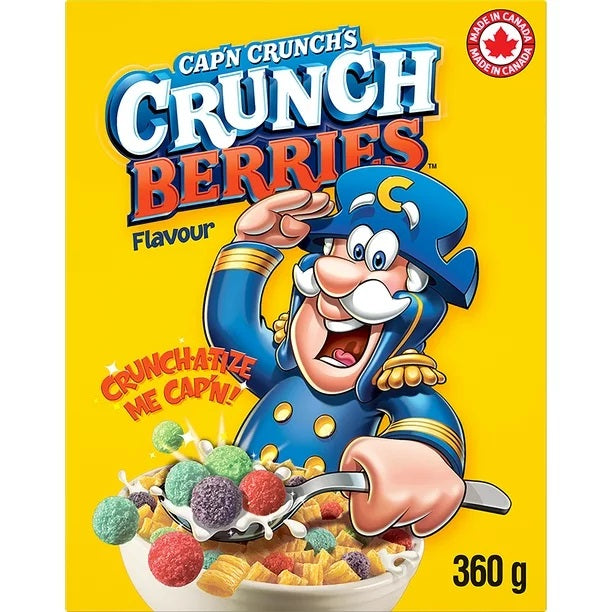 QUAKER - Cereal "Cap'n Crunch Berries" (360 g)
