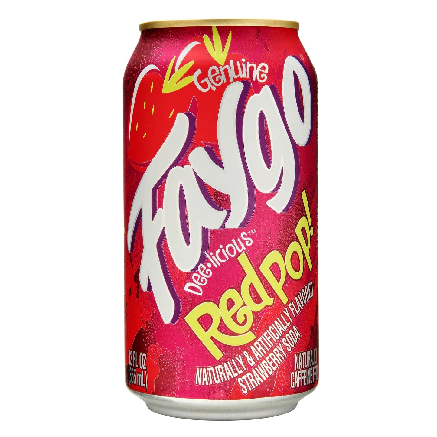 Faygo - Soda "Red Pop Strawberry" (355 ml)