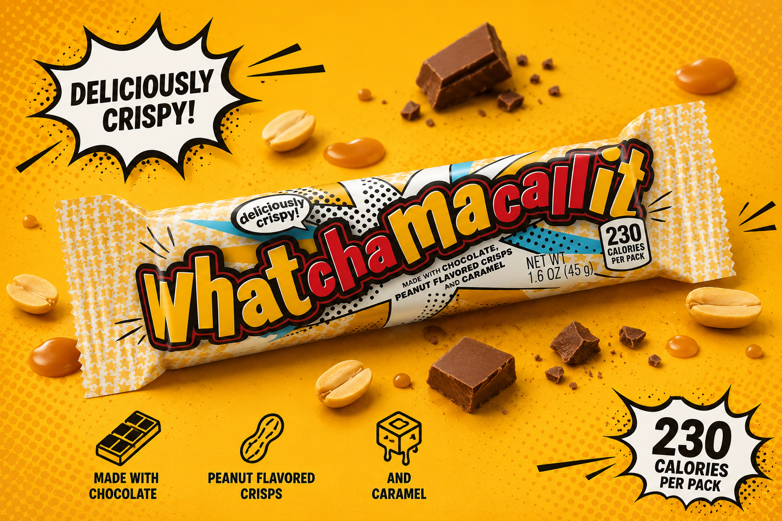 Hershey's - Chocolate Bar "Whatchamacallit" (45 g)