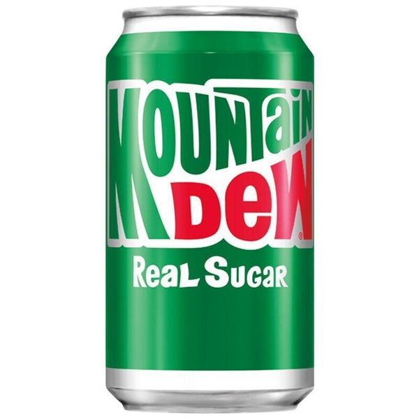 Mtn Mountain Dew - THROWBACK "Real Sugar" (355 ml)