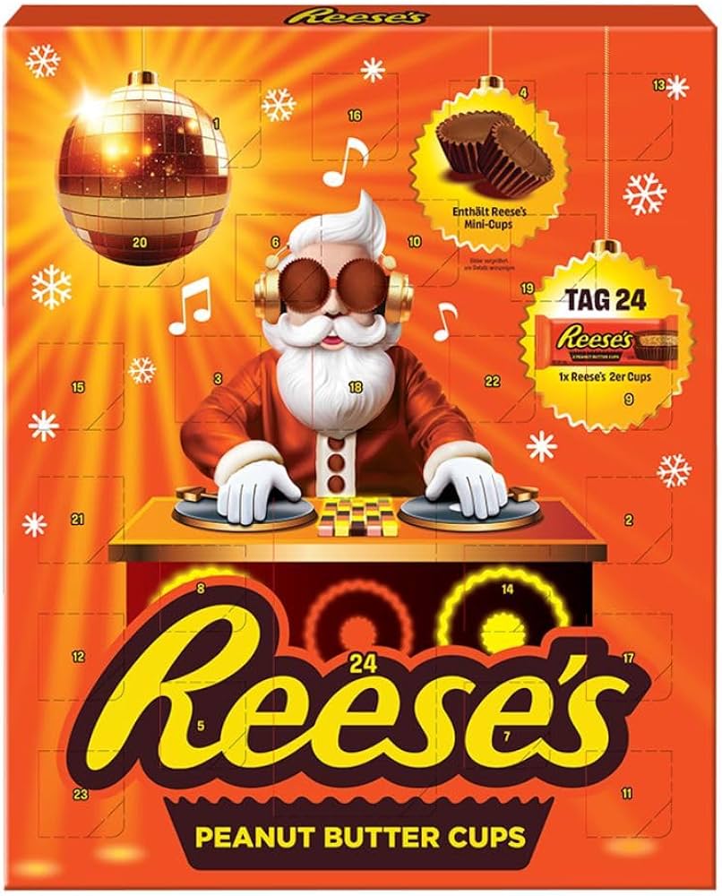 Reese's - Peanut Butter miniatures "Christmas Calendar" (245 g)