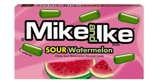 Mike and Ike - Chewy Flavored Candy "SOUR Watermelon" (22 g)