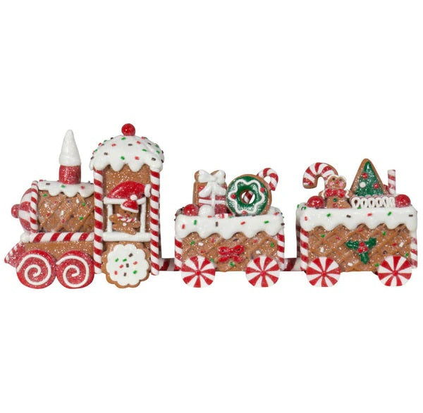 Lebkuchen-Weihnachtszug 33 cm