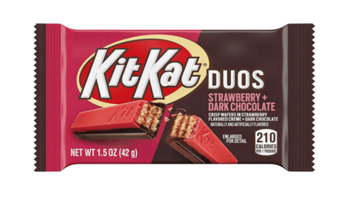 KitKat - Duos "Strawberry + Dark Chocolate" (42 g)