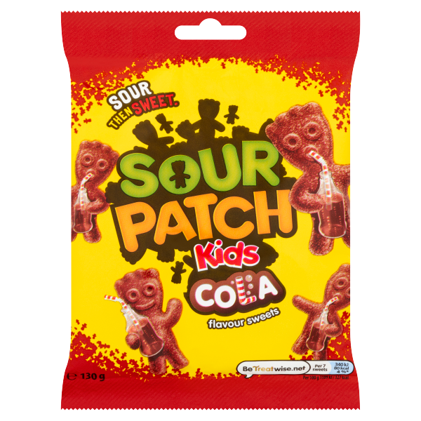 Sour Patch Kids - Soft & Chewy Candy "Cola" (130 g)