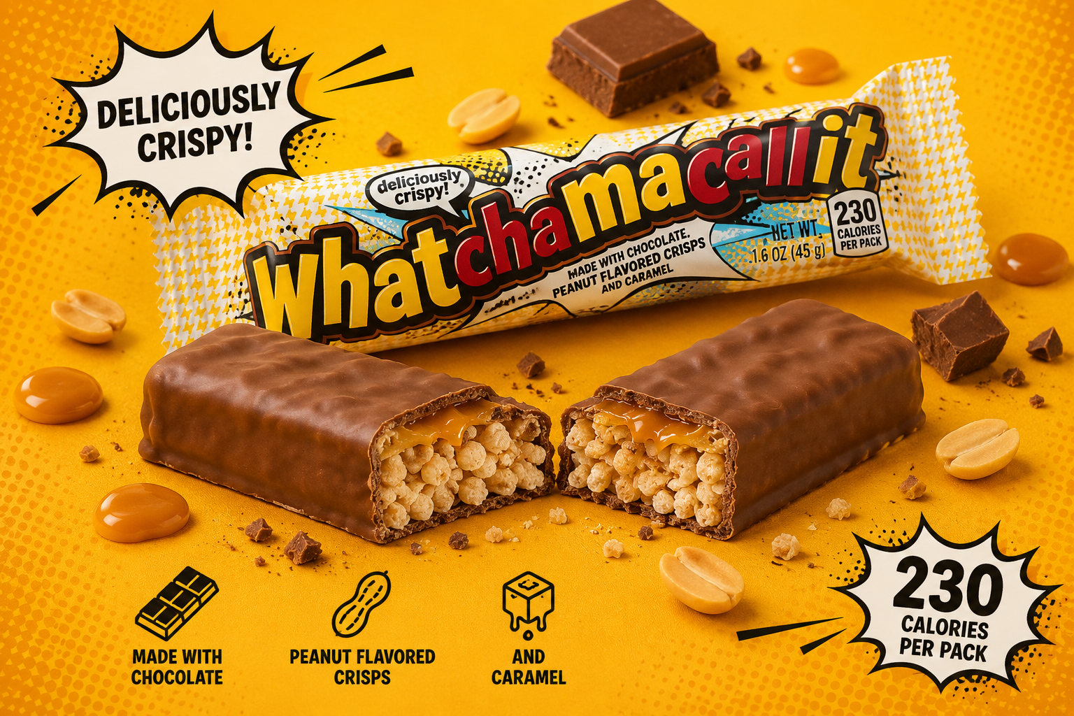 Hershey's - Chocolate Bar "Whatchamacallit" (45 g)