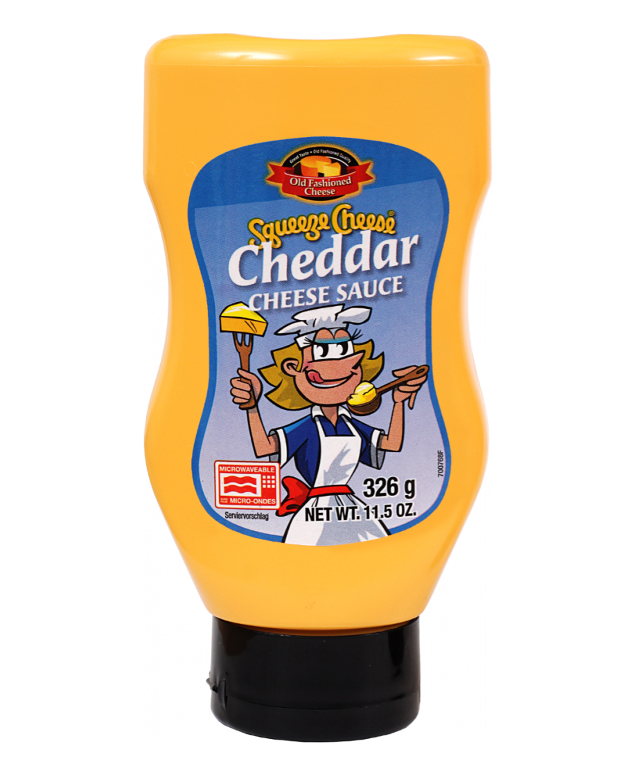 Old Fashioned Foods - Squeeze Cheese "Cheddar" (326 g)