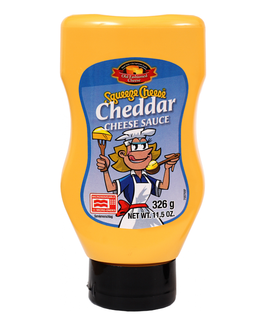 Old Fashioned Foods - Squeeze Cheese "Cheddar" (326 g)