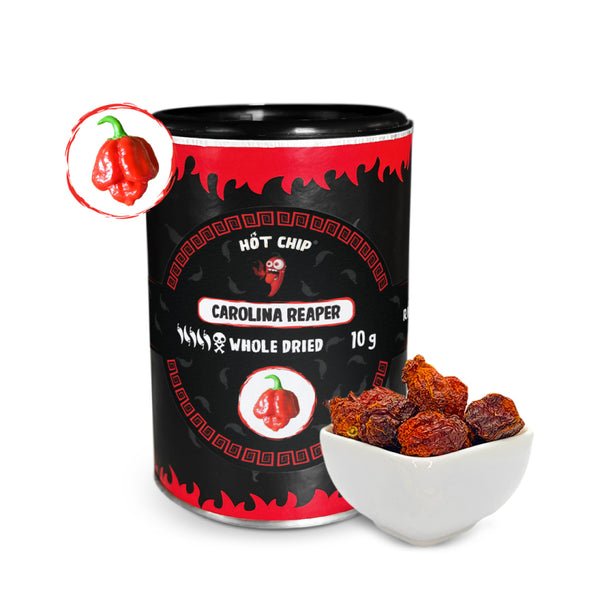 HOT CHIP - Dried Chilli Pods "Carolina Reaper" (10 g) SHU: 2.200.000