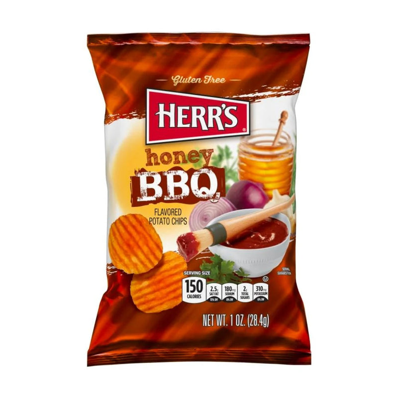 Herr's - Potato Chips "Honey BBQ" (28,4 g)